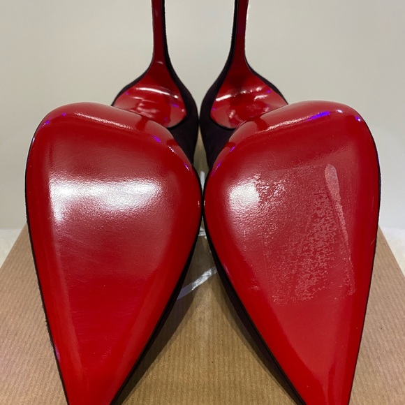 Christian Louboutin So Kate 120 Suede - Cramoisi - Picture 5 of 6